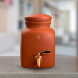 Terracotta Clay Water Jar 3 Liter