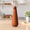 Terracotta clay water Bottle with Sphere Stopper 650ml