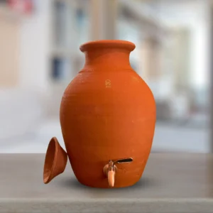 Terracotta clay water pot
