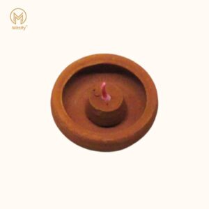 Mittify Handmade Clay Diyas pack of 12 pc,Traditional Terracotta Natural Earthen Oil Lamp Diyas,