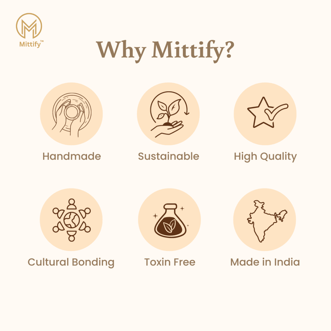 Red Clay Water Pot Harp Design, Natural Cooling Water Dispenser Comes with Metal Tap and Lid Capacity 11 Liters / 372 Oz - Image 9